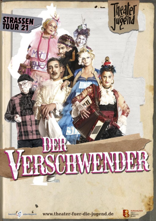 Der Verschwender - Plakat